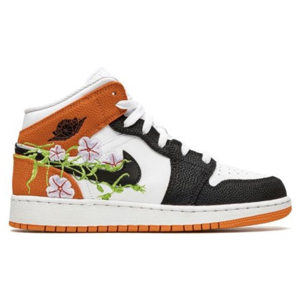 Jordan Kids Air Jordan 1 Mid "Basketball Blossom" sneakers